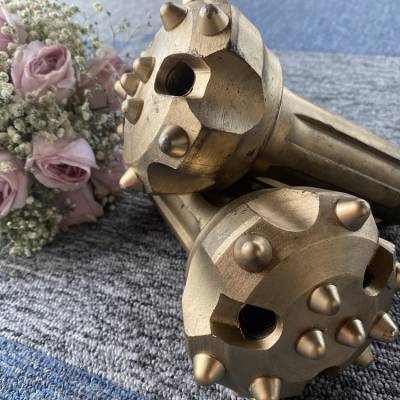 中空锚杆十字钻头齿钎头矿用锚杆潜孔钻头