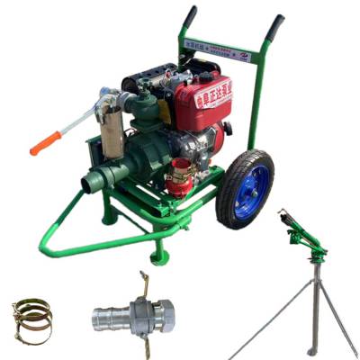 手推款柴油喷灌泵 3寸高压水泵 管道增压大流量抽水泵