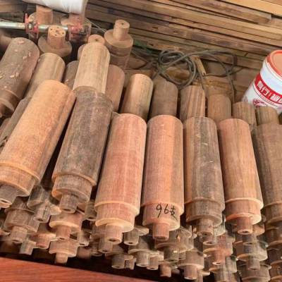 天津硬木红铁木车园圆柱定制