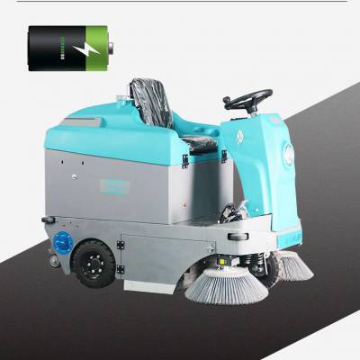 平湖小区街道工厂物业保洁扫地车厂家批发价格 凯叻KL1400驾驶式扫地机