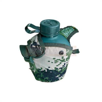 10式单兵水壶户外登山水壶铝制迷彩水壶野营拓展水壶军训水壶
