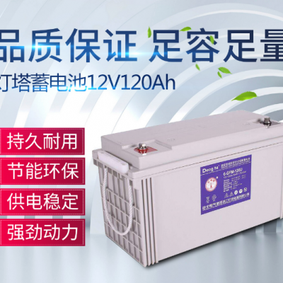 灯塔蓄电池6-GFM-65U阀控式铅酸免维护12V65AH灰白外壳