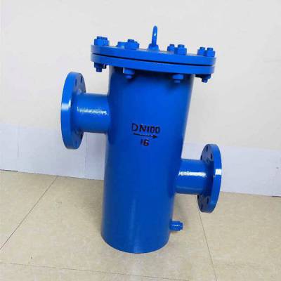 高低口毛发过滤器 直通提篮式除污器 SBL杂质聚集器