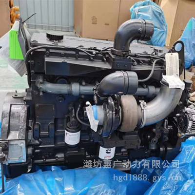 东风康明斯6CTA8.3-C145发动机 压路机用108KW增压柴油机