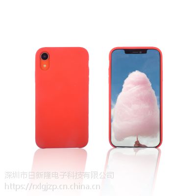 iPhonexs、xs max、xr液态硅胶手机套仿***手机保护套