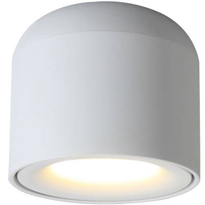 超麦LED明装筒灯客厅卧室吸顶式射灯过道玄关天花免开孔灯具