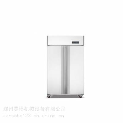 广东双冷BD1000L2FS商用对开门风冷双机双温厨房冰箱