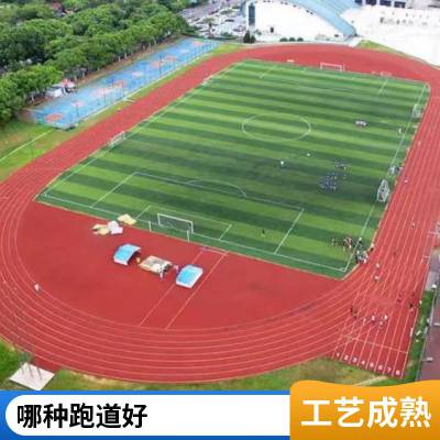 设施透气型 复合型 全塑型塑胶跑道环保材质可定制