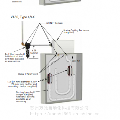 盈凡集团HOFFMAN涡流管套件VADK124X现货