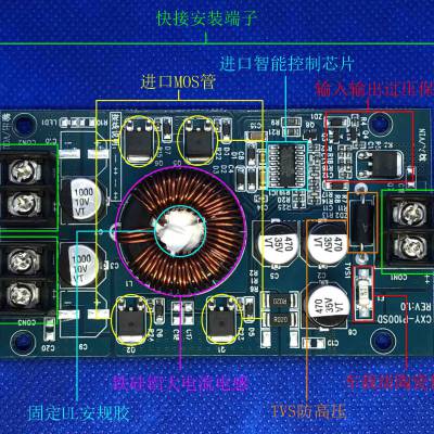 12V 24V 36V降压电源 50W 100W 3.3V10A 3.3V20A 5V10A 5V20A