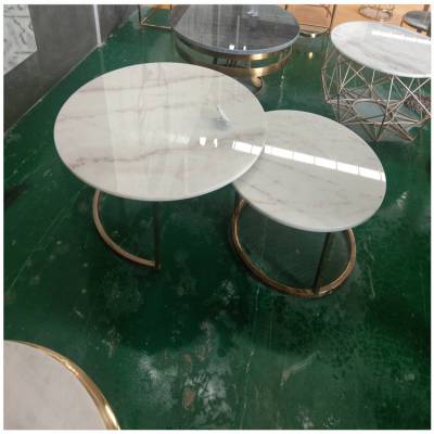 14年天然大理石餐桌圆桌生产加工厂