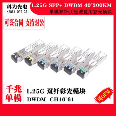 120KMǧ2.5Gģ˫SFPָDWDMģC17~61ȫͨ