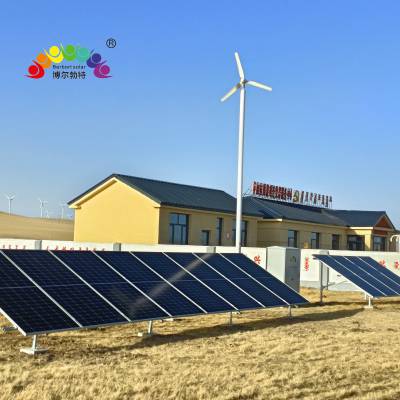西 乌旗牧民家用风光互补发电 太阳能离网供电系统博尔勃特