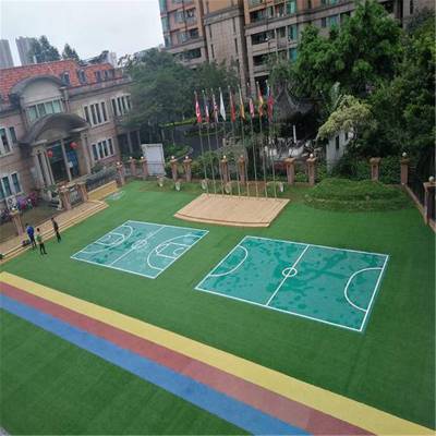 郑州 悬浮拼装地板 PP塑料地板 幼儿园塑胶地面 15.8mm
