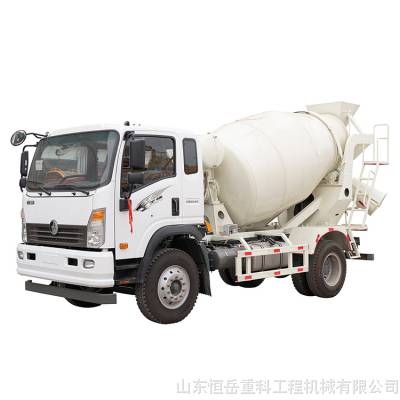 恒岳混凝土搅拌车规格 全自动搅拌运输车价格 多功能搅拌运输车厂家