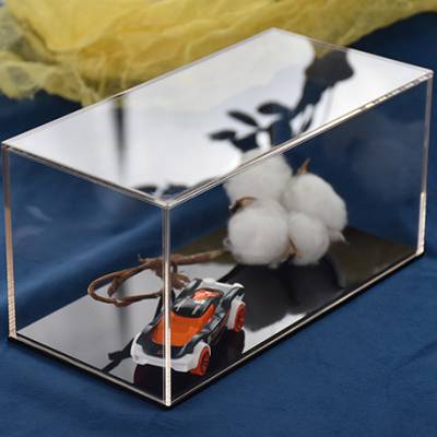 广宇亚克力高透明乐高模型防尘保护盒有机玻璃透明收纳盒子