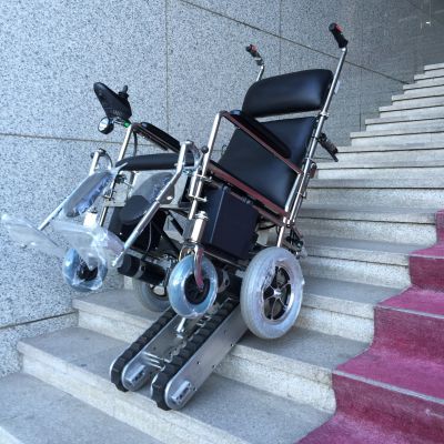 揭阳市销售履带爬楼车 履带式爬楼机 残疾人爬楼车