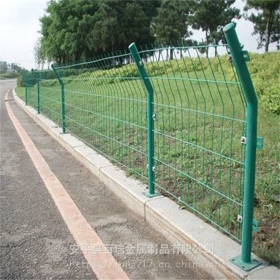 安平百瑞 双边丝护栏网隔离网金属防护网护栏方管框架围栏网厂家直销
