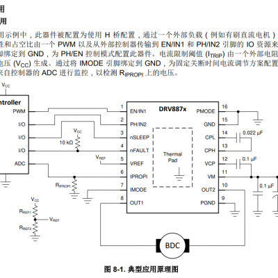 拓尔微TMI8876 TMI8876Q H桥驱动器 带电流监测