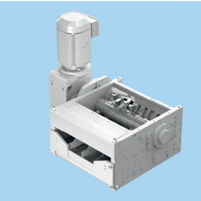 KNOLL带水平切屑进给功能的集成式切屑机用于塑料与金属破碎