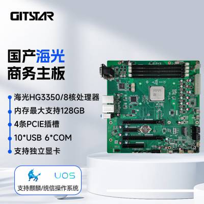GITSTAR集特 国产信创海光3350八核商务电脑主板GM9-5002