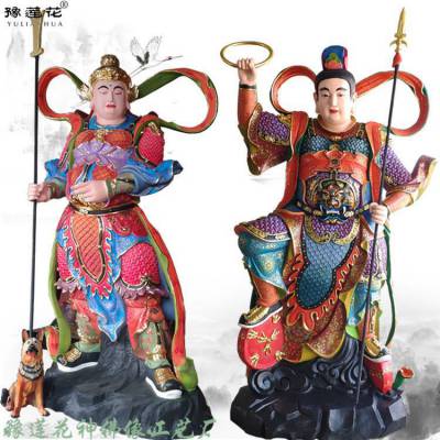 托塔李神像 三眼杨戬神像塑像 神将李靖神像生产