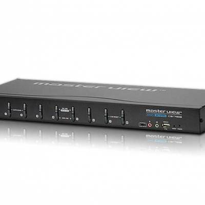 ATEN宏正 CS1768 8端口USB DVI/音频KVM多电脑切换器