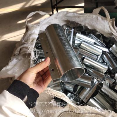 自动料线配件 养殖设备配件 60一体抱箍 镀锌板喉箍 管卡箍