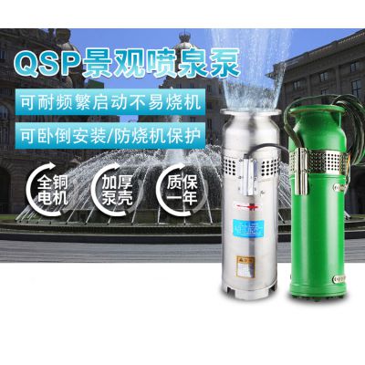 大型喷泉泵 QSP80-22/2-7.5官方直销品质保障 国产潜水泵