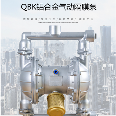 气动泵粉末隔膜泵 QBK-20不锈钢粉体输送泵粉末装置 隔膜泵