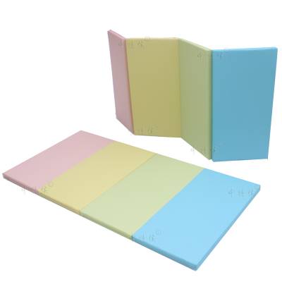 中特侯品牌出口品质韩国宝宝折叠加厚爬行垫婴儿爬行垫PE棉4CM可定做