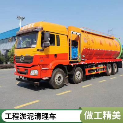 东风天锦 国六清洗吸污车 市政污水管道疏通用 管道清洁车 外贸出口