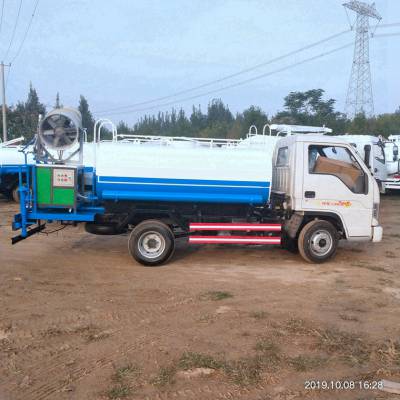 浙江丽水五吨洒水车价格 雾炮洒水车 绿化雾炮洒水车
