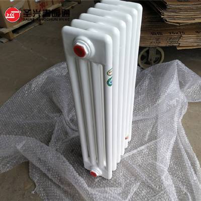 圣兴春钢制柱型暖气片,低碳钢GZ4-1.4/6-1.0钢制柱型散热器