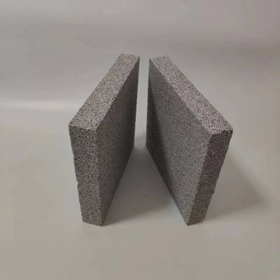 水泥基压制匀质板保温板 基础路面冷库保温隔热外墙保温阻燃硅塑板