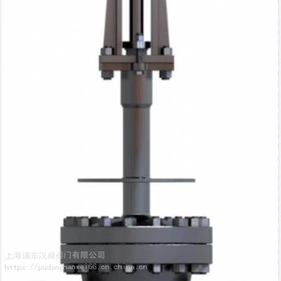 浦东汉威阀门低温闸阀DZ340W-150～1500LB1/2″～24″ (DN15～DN600)