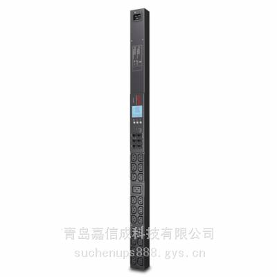 apc机架配电单元，2G，计量式，零U，16A，230V，IEC309电缆 AP8858EU3