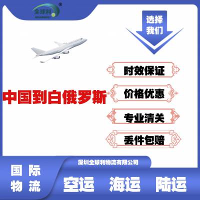 医疗器械及配件灯药品呼吸机监护仪中国到白俄罗斯快递空运海运