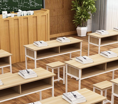 宁夏高中学生课桌椅订做价格 甘肃清源顺家具供应