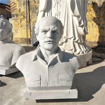 汉白玉人物石雕像厂家 白求恩南丁格尔雷锋孔子鲁迅钱学森陶行知雕塑摆件