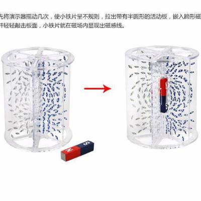 明投 立体磁感线演示器科学探索 操作简单轻松学习