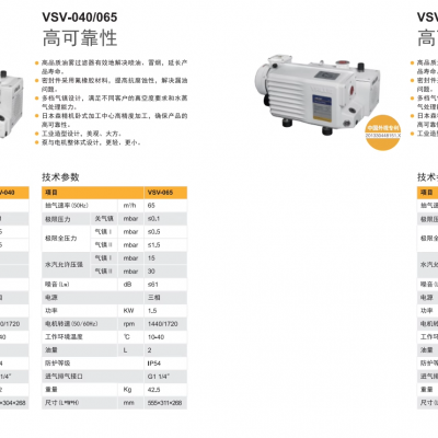 飞越VSV真空泵