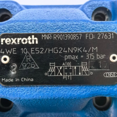 R901390857 4WE10E52/HG24N9K4/M力士乐REXROTH电磁阀