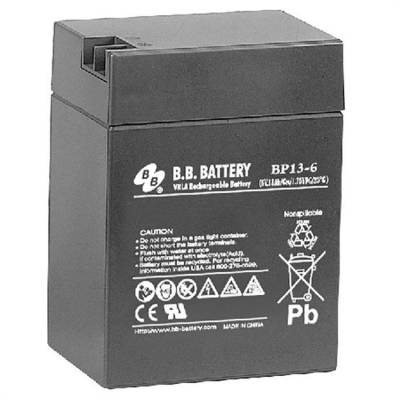 BB美美蓄电池BP13-6 6V13AH低压配电柜儿童车电动工具电池