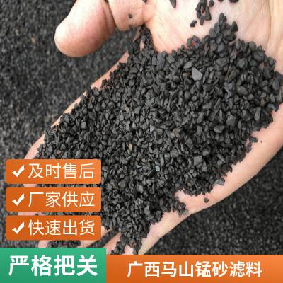 过滤器无烟煤滤料与石英砂滤料锰砂滤料海绵铁除氟剂的填充比例使用方法