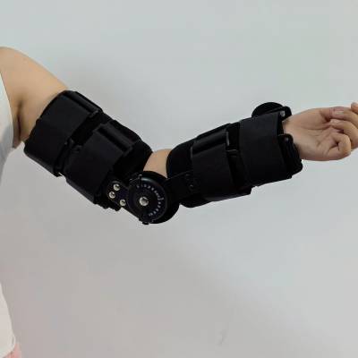鑫星禾轻便透气卡盘设计可调式肘关节固定支具手臂骨折术后均码