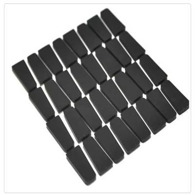 背胶高粘硅胶垫自粘手机支架硅胶脚垫 黑色平面防滑减震硅胶垫片