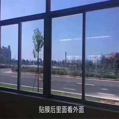 北京 玻璃膜贴膜 办公玻璃膜 上面安装