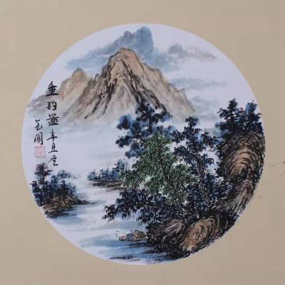 画家周金阊的字画多少钱一平尺 山水 花鸟 人物题材作品