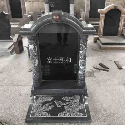 奥罗拉墓碑雕刻厂 碑文对联七字对联 艺术火葬碑 墓石图片大全